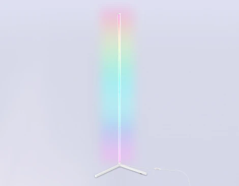Угловой торшер светодиодный с пультом управления RGB Ambrella Comfort FL8025 (220V, выключатель)