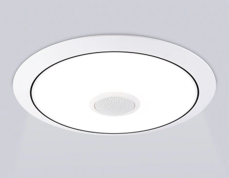 Потолочный светильник круглый светодиодный с пультом (Bluetooth-динамик, Ночной режим, С таймером) Ambrella Orbital FZ720