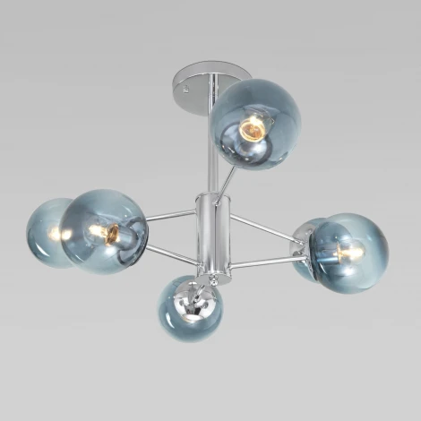 Потолочная люстра на штанге Eurosvet Ascot 30166/6 хром (220V)