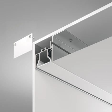 Алюминиевый профиль для натяжного потолка 52x35 Maytoni Led Strip ALM012S-2M