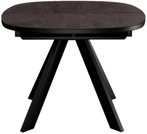 Стол DikLine B110 Хромикс бронза,опоры черные