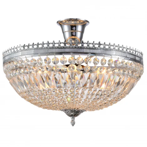 Потолочная люстра Natali Kovaltseva Rococo 81406/6C CHROME