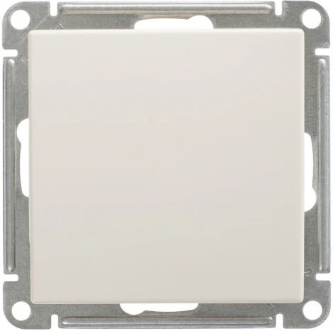 Выключатель встраиваемый одноклавишный (слоновая кость) Systeme Electric W59 VS110-154-2-86
