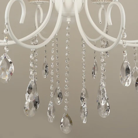 Подвесная люстра Reluce 04461-0.4-08 (220V, подвески, на цепи, подсвечник, свеча)