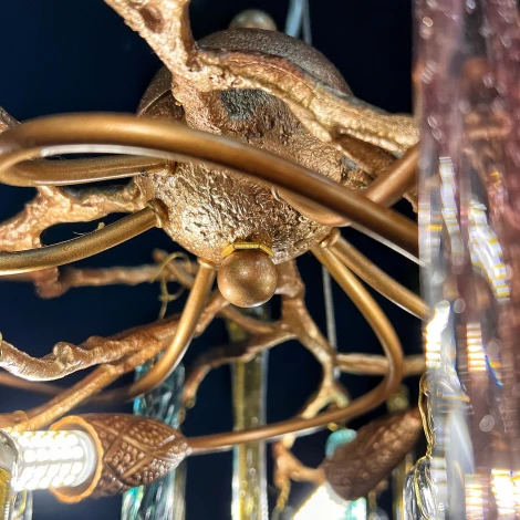 Подвесная люстра Veneta 12 ImperiumLoft Veneta01 (141125-26) (220V, на тросе)