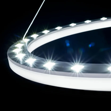 Подвесной светильник Citilux Электрон CL710B64S (LED, 220V, пульт управления, на тросе, кольцо)