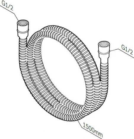 Душевой шланг Am.Pm F0400664