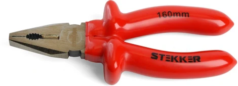 Плоскогубцы комбинированные диэлектрические Stekker 39776