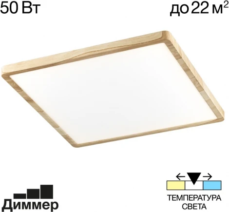 Настенно-потолочный светильник Citilux Бейсик CL738K502V (регулировка яркости, LED, 220V, IP40)