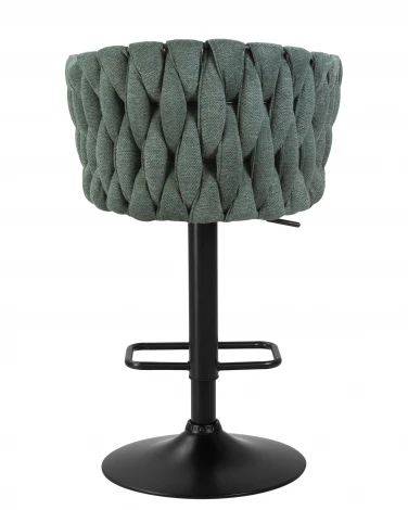 Стул барный LEON (зеленая ткань (LAR 275-23))