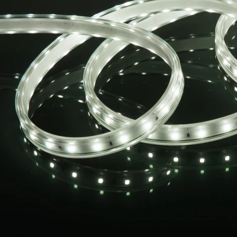 Светодиодная лента Elektrostandard LS014 220V 8W 60Led 2835 IP65 холодный белый, 50 м