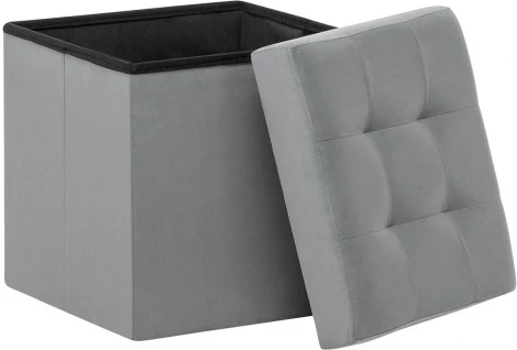 Пуф Leset Плуто складной с крышкой (МДФ,Велюр) арт.4687205418159