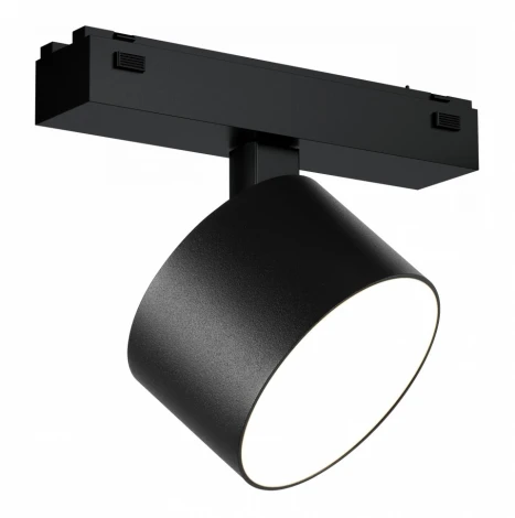 Трековый светильник магнитный 48V iLedex Vision48/25 4825-047-D90-10W-110DG-3000K-BK (круглые)