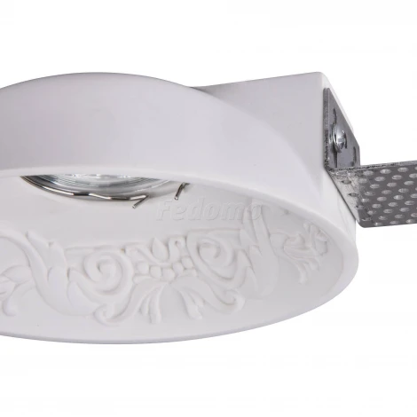 Встраиваемый точечный светильник Maytoni Gyps Classic DL278-1-01-W