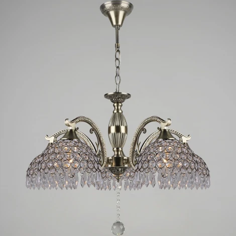 Подвесная люстра Reluce 05755-0.4-05 AB (220V, на цепи)