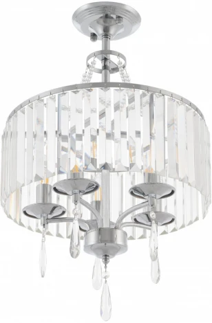 Подвесная люстра хрустальная на штанге Arte Milano Sorrento-1009 371009/5/50/400 CR (220V)