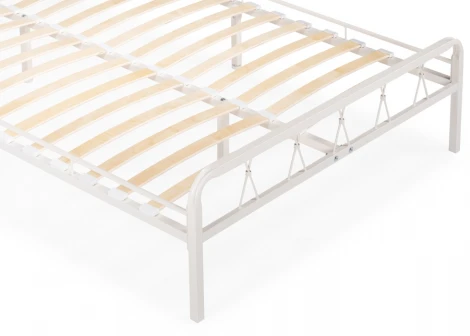 Полутораспальная кровать Woodville Иоханна 18 140х200 белая 511604