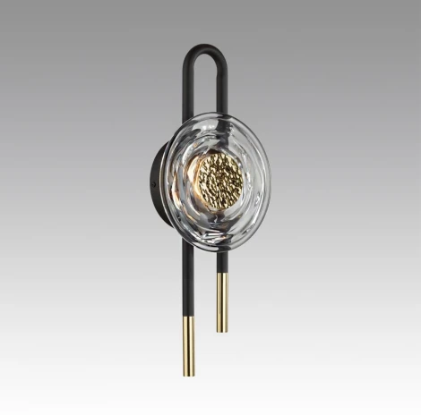 Бра Odeon Light Magnet 5407/6WL черный/золотой/металл/стекло LED 6W 3000K 688Лм (220V, круглые)