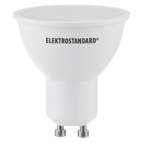 Лампочка светодиодная GU10 5 Вт полусфера белая Elektrostandard BLGU1002