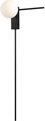 Бра Crystal Lux LORO AP1 V2 BLACK (шар)