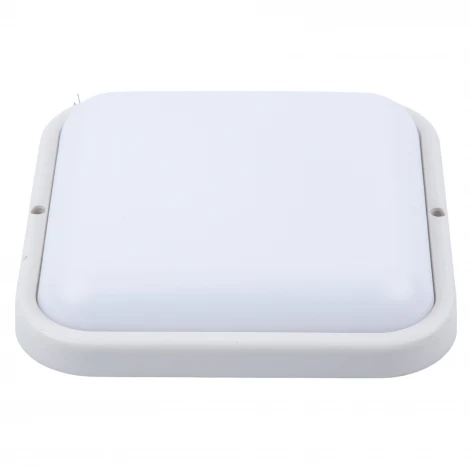 Светильник светодиодный влагозащищенный квадрат, 4000K Volpe ULW-Q229 24W/4000K IP65 WHITE