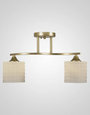 Потолочная люстра на штанге Мелодия Света SL1N SL6789-2 GD 000066022