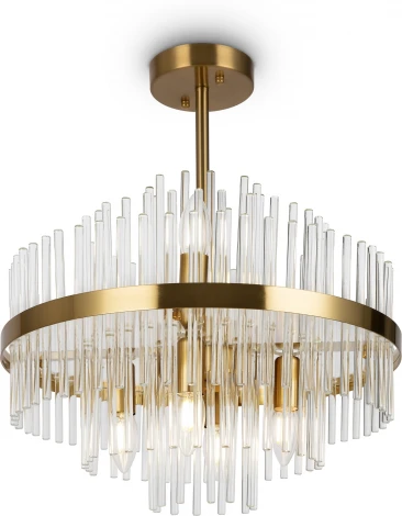 Потолочная люстра на штанге Agora FR5216PL-06BS (220V)