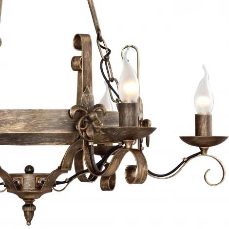 Подвесная люстра F-Promo Boulogne 2159-6P (220V, подсвечник, свеча)