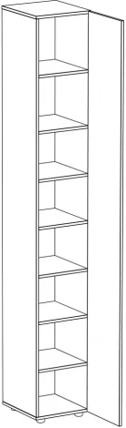 Шкаф-пенал Modus ОГОГО 344460