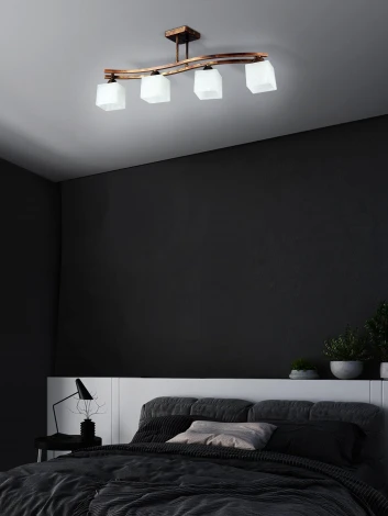 Потолочная люстра на штанге Мелодия Света SS1N 000024564