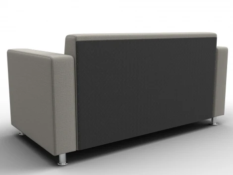 Диван прямой Лига-093 ВН (ДСП,Брус,Фанера,Рогожка/Бежевый) Лига Диванов 134953