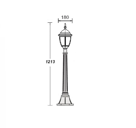 Наземный фонарь Oasis Light Arsenal S Bg 91207