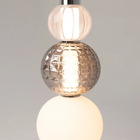 Подвесной светильник Maytoni Collar P069PL-L16CH3K (LED, 220V, на тросе, шарики)