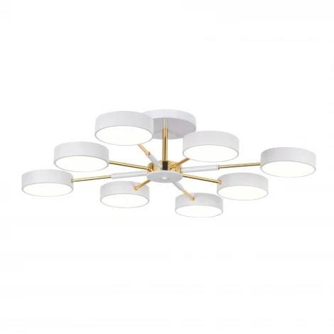 Потолочная люстра светодиодная на штанге с ДУ Ritter Scandia 51629 7