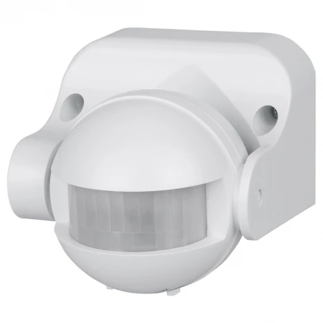 Датчик движения инфракрасный накладной Elektrostandard, белый, 1200W, IP44