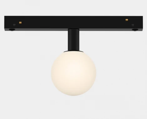 Трековый светильник магнитный 3W 48V Italline IT012-5025 black 3000K