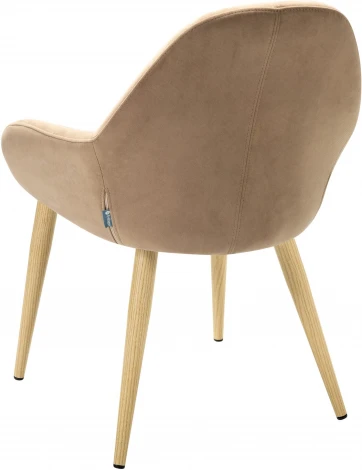 Кресло Kent Diag beige/нат.дуб R-Home арт.410119131h_Diagbeige_н.дуб