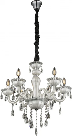 Подвесная люстра Globo Teejay 64118-6 (220V, на цепи, подсвечник, свеча)