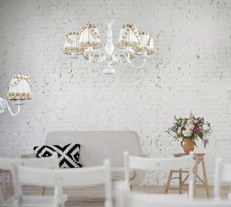 Подвесная люстра Arti Lampadari Formello E 1.1.6 W (220V, на цепи, ленточки)