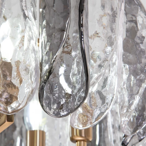 Подвесная люстра Wi-Fi Bogate's Callas 365/6 (220V, управление смартфоном, голосовое управление, умный дом - Minimir Home, Алиса, Маруся, Салют, на цепи)