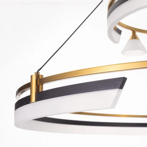 Подвесной светильник ярусный светодиодный Citilux Helly CL211092 (220V, на проводе, кольцо)