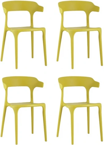 Стул Neo пластик горчичный 4 шт. Stool Group (арт.УТ000037289)