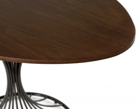 Журнальный стол Marty ОГОГО Обстановочка! (Шпон,МДФ/Черный,Орех) арт.930830