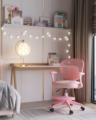 Кресло TopChairs Mila розовый арт.УТ000041458