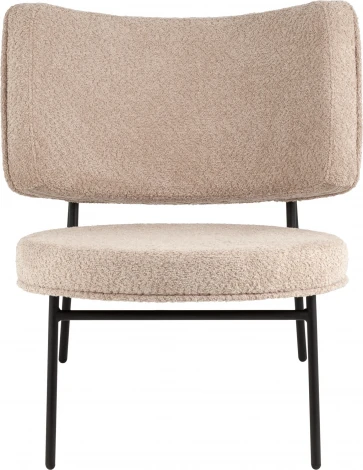 Кресло District Lounge букле капучино Stool Group (арт.УТ000039110)