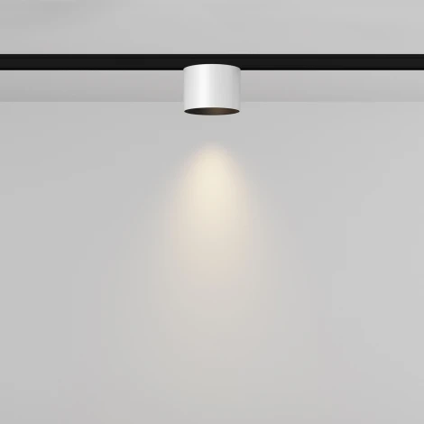 Трековый светильник магнитный 5W 24V Maytoni Alfa S TR188-1-5W3K-M-BW (LED, круглые)