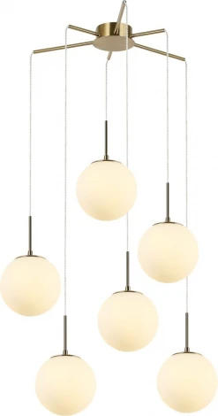 Подвесная люстра Stilfort Antell 2168/05/06P (220V, на проводе, шарики)
