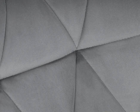 Стул барный DOBRIN BARNY BLACK (серый велюр (MJ9-75)) 5022_BlackBase-LM BLACK, цвет сиденья серый (MJ9-75), основания черный