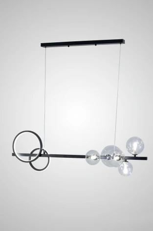 Подвесной светильник светодиодный AM Group AM456 BK (220V, на проводе)