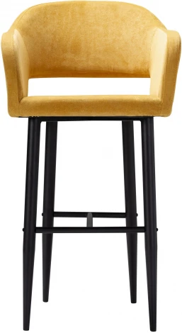 Стул барный R-Home Oscar Сканди Желт/Черный